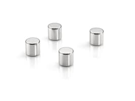 Magnet Dahle, cylinder 10 x 10 mm, pakke a 4 stk.