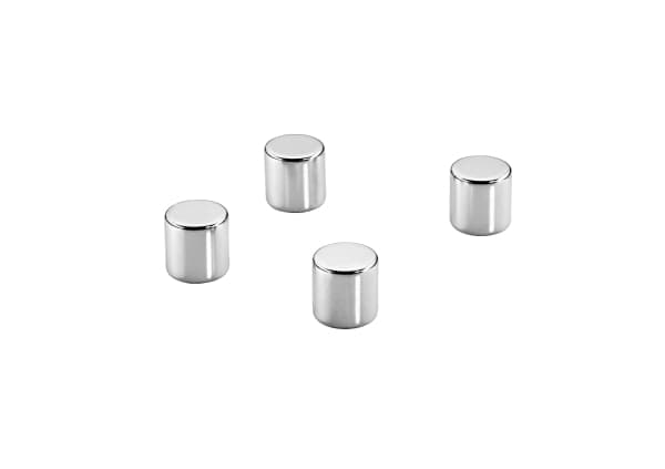 Magnet Dahle, cylinder 10 x 10 mm, pakke a 4 stk.