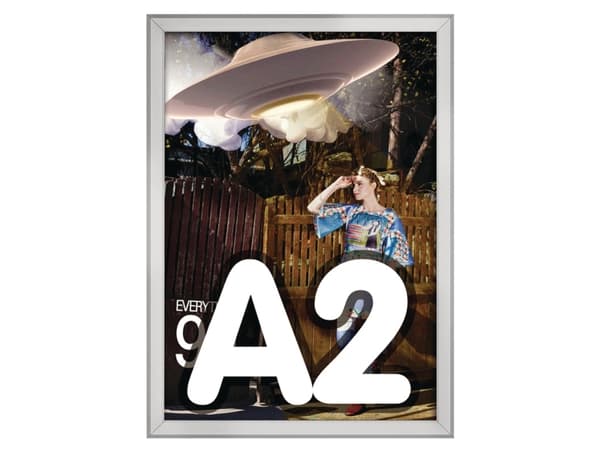 Ramme kaksoiskevyt snapframe, a2, alumiini, alumiinia