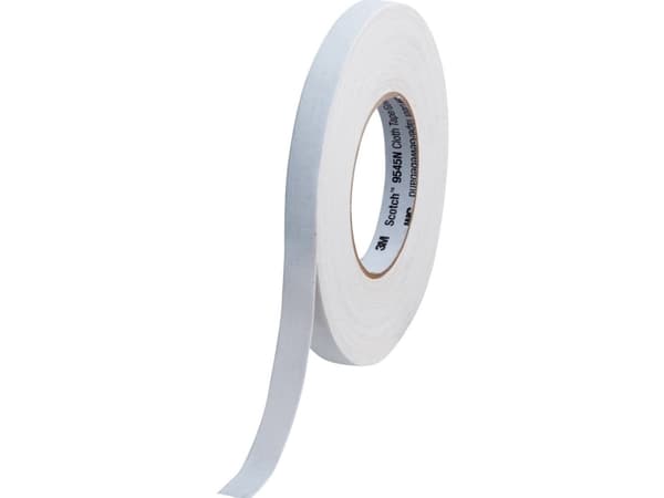 3M 9545N, 50 m, Vit, Glansigt, 16 mm, 0,3 mm, 1 styck