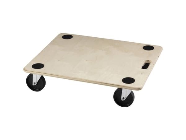 dörner + helmer 290635 Atlas Transportrullevogn Bæreevne (max.): 400 kg 600 mm x 495 mm x 145 mm