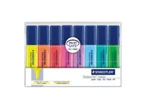 Tekstmarker Staedtler Textsurfer Classic 364 med 8 stk. ass. farver