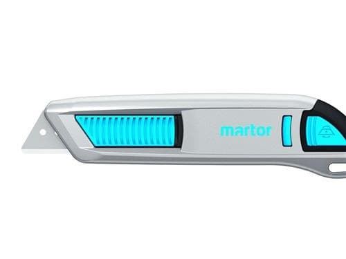 Martor 50000410.02 Cutter Automatisk återkallning av bladet, med Softgrip