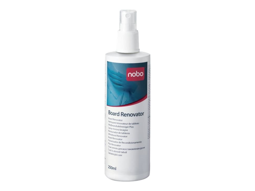 Nobo Board Renovator - Whiteboard-rengöringsvätska - 250 ml - för P/N: 1900925, 1900933, 1900940, 1901567, QB05742C, QBPE1812, QBPE9060, QMMP150