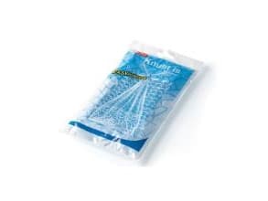 Isterningepose til knust is Selvlukkende plast klar,20 stk/pk