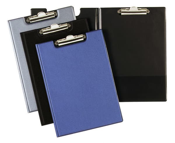 HOLDBAR pad mappe A4 klips topp 330x15,5x235mm svart