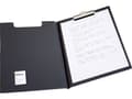 Miniatyrbilde 4 av 5: HOLDBAR pad mappe A4 klips topp 330x15,5x235mm svart