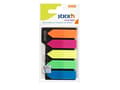 Miniatyrbild 5 av 5: Indexflikar Stick'N PP 5 st neonfärger 45x12mm 5x25 st/pack - (125 st)