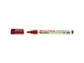 Miniatyrbilde 2 av 5: edding EcoLine 25 - Markør - permanent - for glass, metall, plast - rød - alkoholbasert blekk - 1 mm - fin