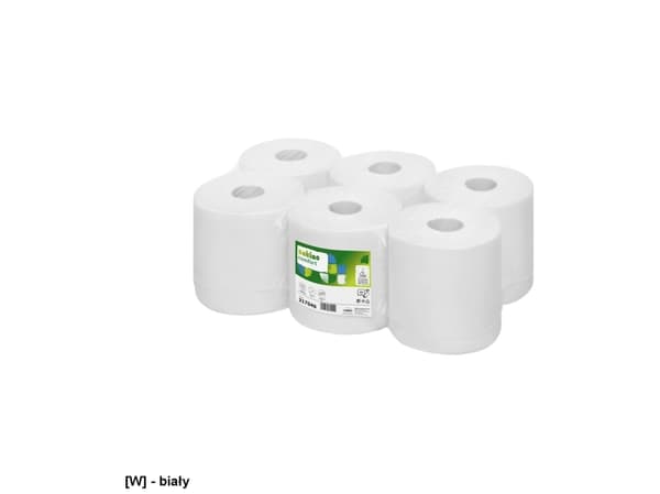 Handduksrulle Satino natur 1 lager m ärm 300 m 857 ark,6 rl/krt