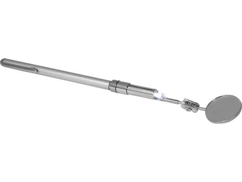 LED inspektionsspejl Ø30 mm med teleskopstang (L=665 mm)