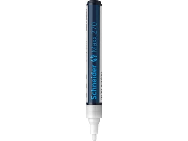Schneider Maxx 270 - Markør - hvit - alkoholbasert blekk - 1-3 mm