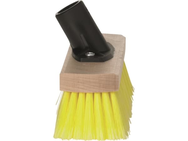 Vikan Lime brush m/socket, 240 mm, Medium, Wood