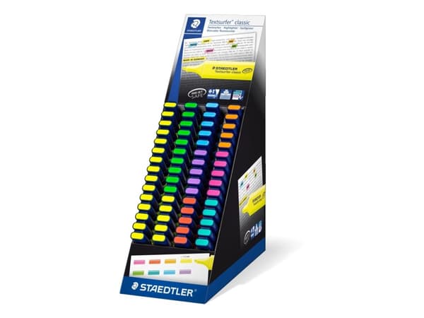 Staedtler Textsurfer classic, 60 stykker, Assorterte farger