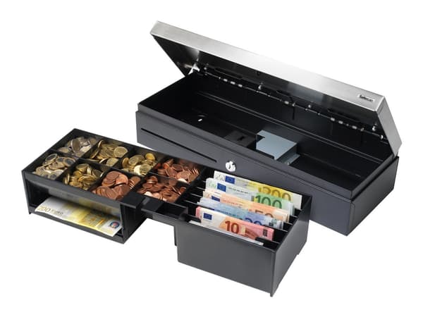 Safescan SD-4617S - Cash Drawer - svart, sølv