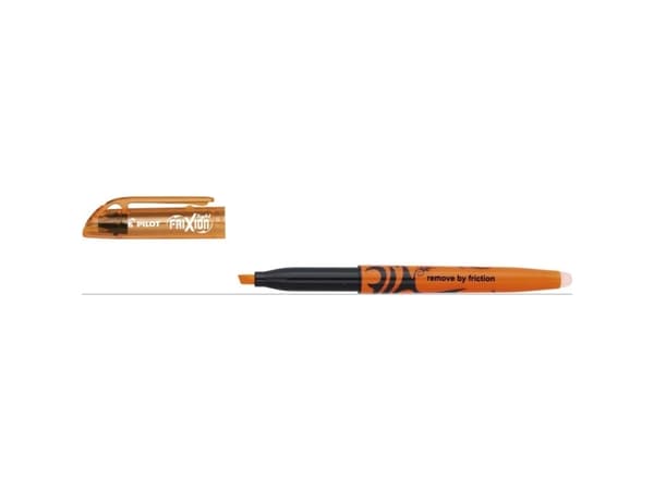 Pilot FriXion Light, 1 stykker, Oransje, Pensel tupp, Sort, Oransje, Rund, 4 mm