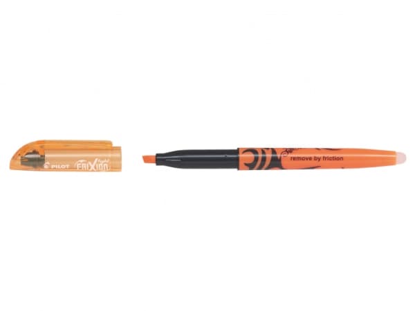 Pilot FriXion Light, 1 styck, Orange, Penspets, Svart, Orange, Rund, 4 mm