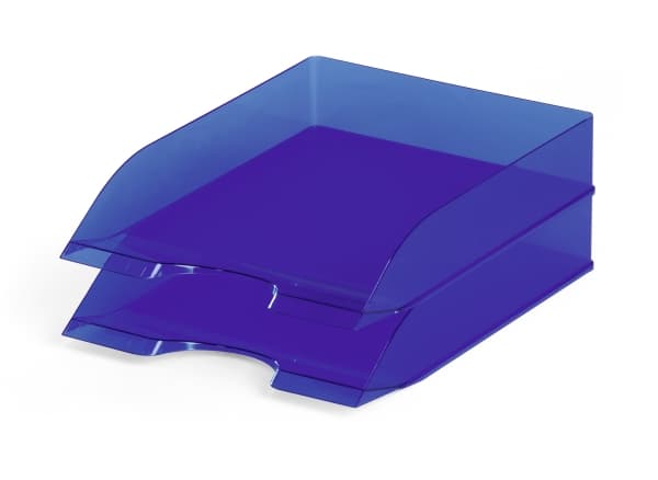 Durable 1701673540, Blå, Gjennomsiktig, C4, A4, 253 mm, 337 mm, 63 mm