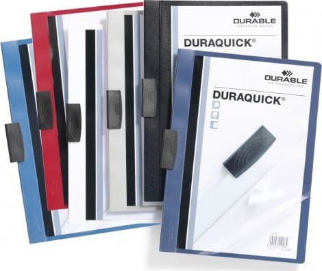 Durable Duraquick, Hvit, Plastikk, 20 ark, A4, 1 stykker