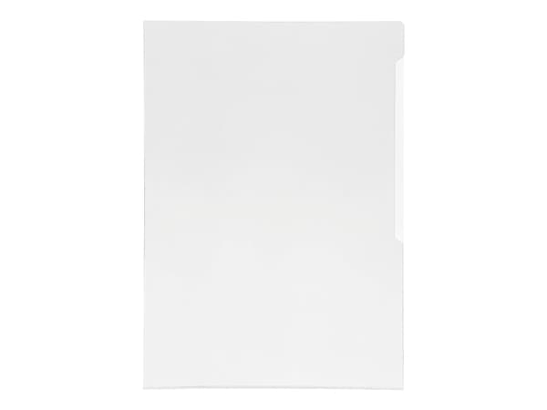 DURABLE BUSINESS - L-formet mappe - for documents - for A4 (210 x 297 mm) - gjennomsiktig (en pakke 100)