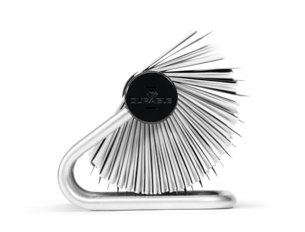 Durable 248123, Sølv, 400 kort, 104 x 72 mm