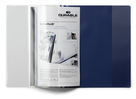 Durable 2579-07, Blå, A4, 1 lommer, 1 stykker