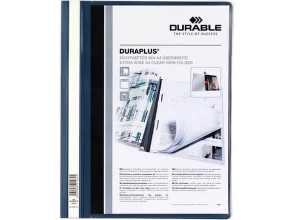 Durable 2579-07, Blå, A4, 1 lommer, 1 stykker