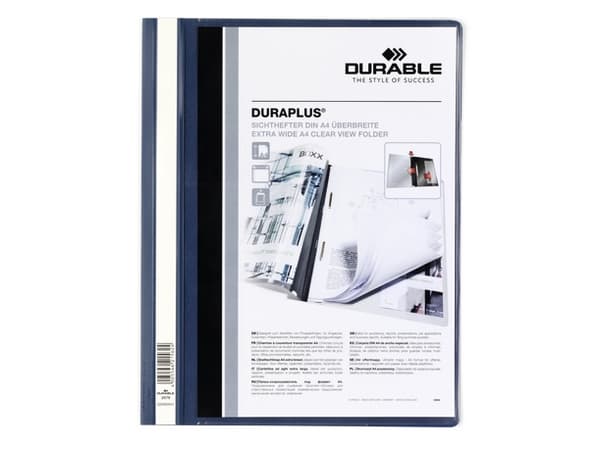 Durable 2579-07, Blå, A4, 1 lommer, 1 stykker