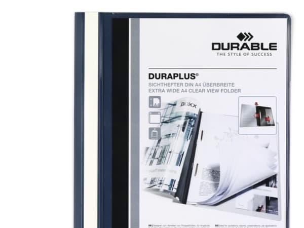 Durable 2579-07, Blå, A4, 1 lommer, 1 stykker