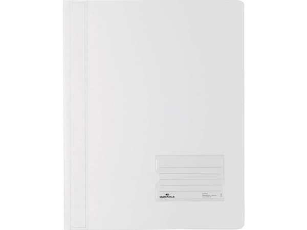 Durable 2680-02, Valkoinen, PVC-muovi, A4, 1 taskua