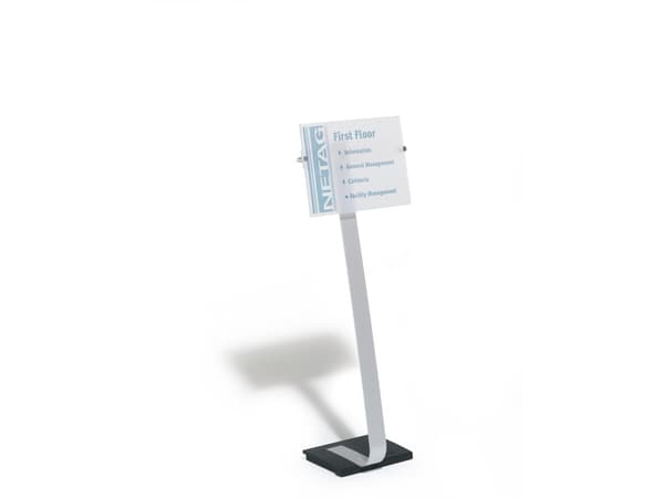 Durable CRYSTAL SIGN, A3, Akryyli, Hopea, 0 - 10°, 118 cm, 125 cm