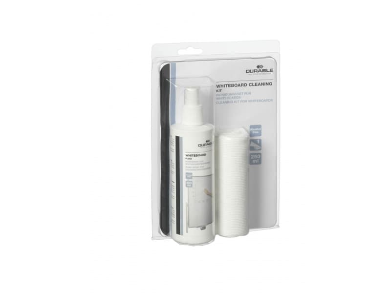 Whiteboard Durable Cleaning Kit - inkl. rensespray og microfiberklud