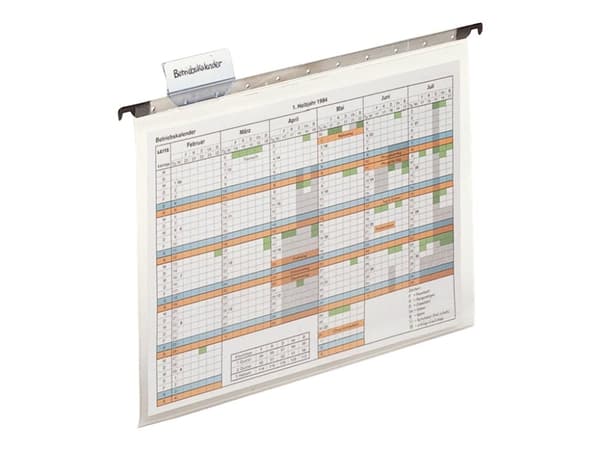 Leitz ALPHA kansioteline A4 Polypropeeni (PP) Läpinäkyvä