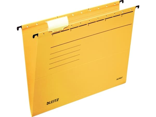 Leitz ALPHA - Hengefil - for A4 - blå