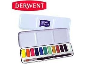 Derwent DERWENT ACADEMY AKWARELE 12 SZT uniw