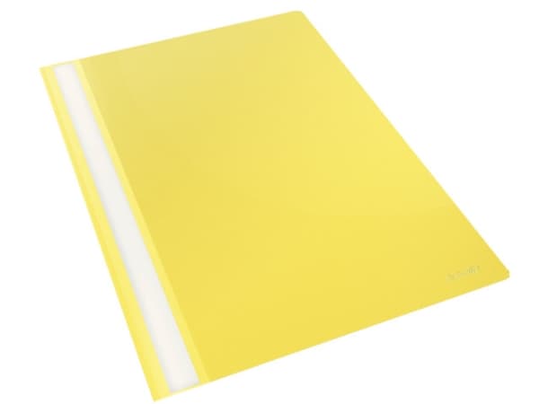 Esselte - Rapportfil - for A4 - kapasitet: 160 ark - gul (en pakke 25)