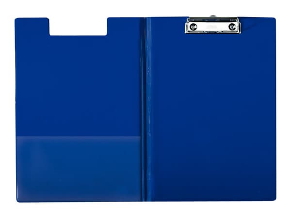 Clipboard Esselte A4 med forside blå - (10 stk.)