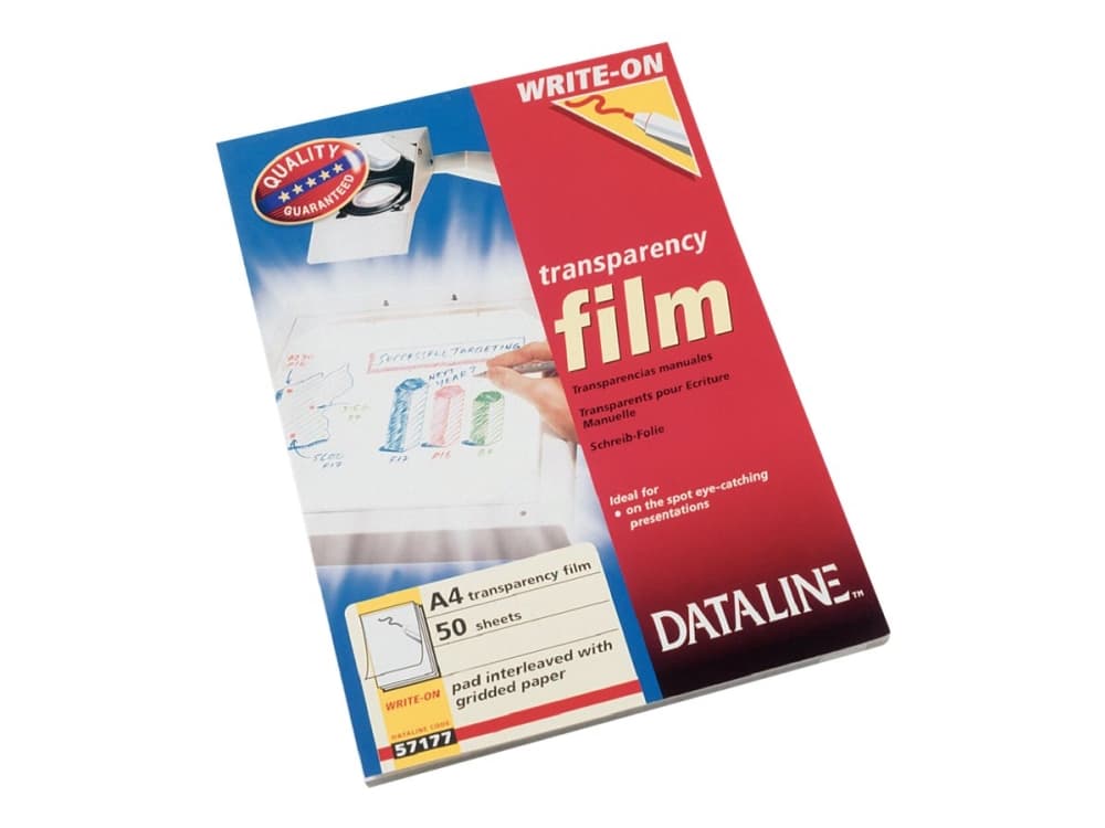 Dataline Transparency Film - 50 stk OH-film