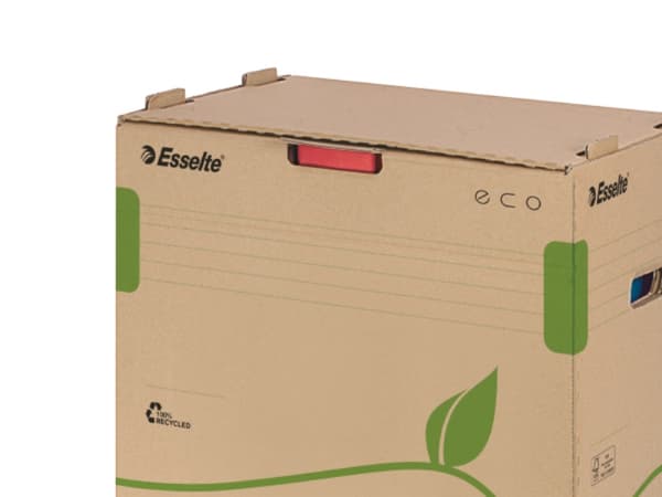 Esselte Eco, Ruskea, Vihreä, 550 g, 305 x 427 x 343 mm