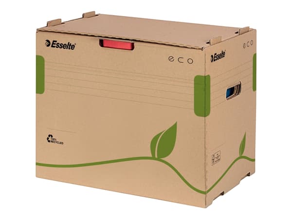 Esselte Eco, Ruskea, Vihreä, 550 g, 305 x 427 x 343 mm