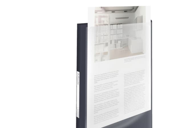 Esselte Vivida Pano.displaybog PP 20 lom VIVIDA sort - (10 stk.)
