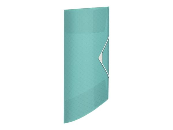 Esselte Colour'Ice - 3-fliksmappe - for A4 - kapasitet: 150 ark - blå