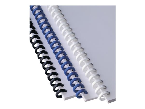 GBC ClickBind 34 Ring Clicks, Valkoinen, 145 arkkia, 16 mm, 16 mm