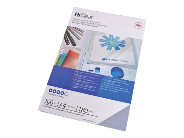 GBC HiClear - A4 (210 x 297 mm) - 250 mikroner - superklar - 50 stk permomslag