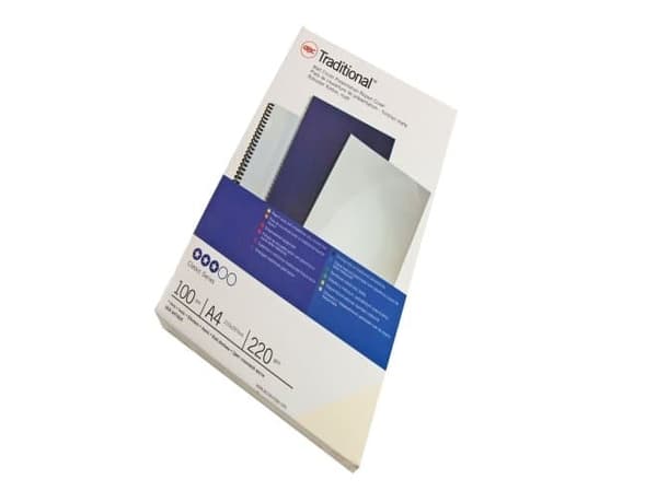 GBC Antique Cover A4 Black (100), Sort, 210 mm, 297 mm