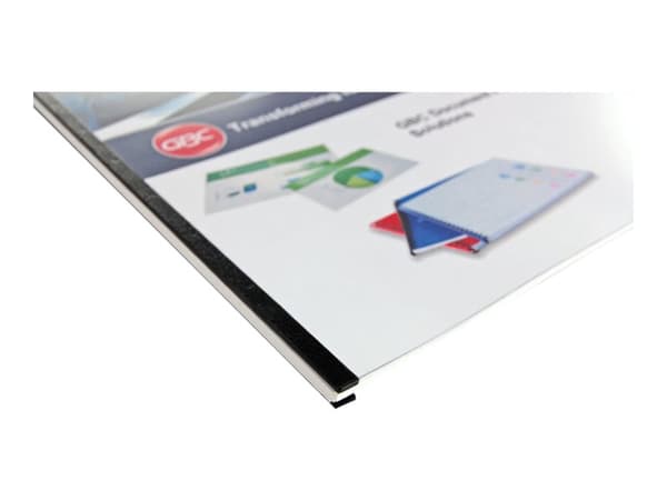 GBC SureBind - 50 mm - 10 ringer - A4 (210 x 297 mm) - 500 ark - svart - 100 stk bindestrips