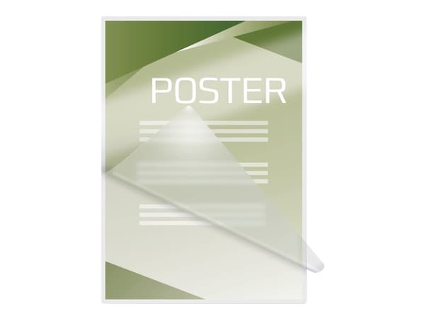 GBC Document Laminating Pouch - 125 mikrometer - 100-pack - glättat - 462 x 600 mm lamineringsfickor - för Heatseal ProSeries 4000LM