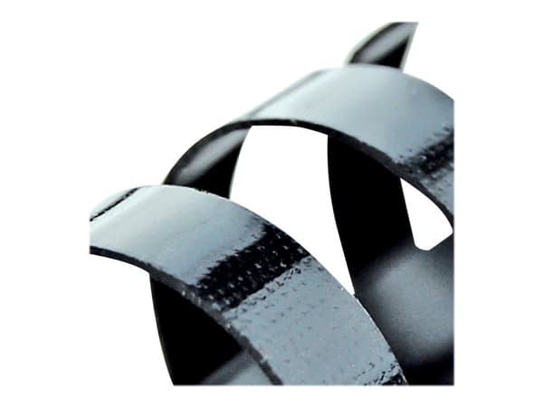 GBC CombBind - 25 mm - 21 ringer - A4 (210 x 297 mm) - 225 ark - svart - 50 stk plastbindekam - for P/N: 2101435, IB271106, IB271717