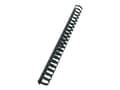 Miniatyrbilde 1 av 5: GBC CombBind - 25 mm - 21 ringer - A4 (210 x 297 mm) - 225 ark - svart - 50 stk plastbindekam - for P/N: 2101435, IB271106, IB271717
