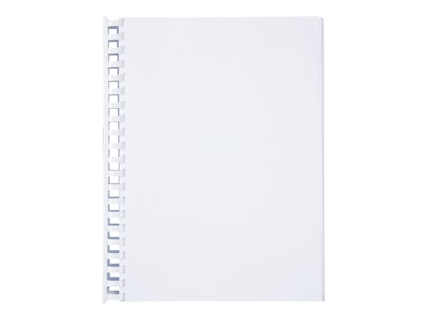 GBC CombBind - 25 mm - 21 ringer - A4 (210 x 297 mm) - 25 ark - hvit - 50 stk plastbindekam - for P/N: 2101435, IB271106, IB271717